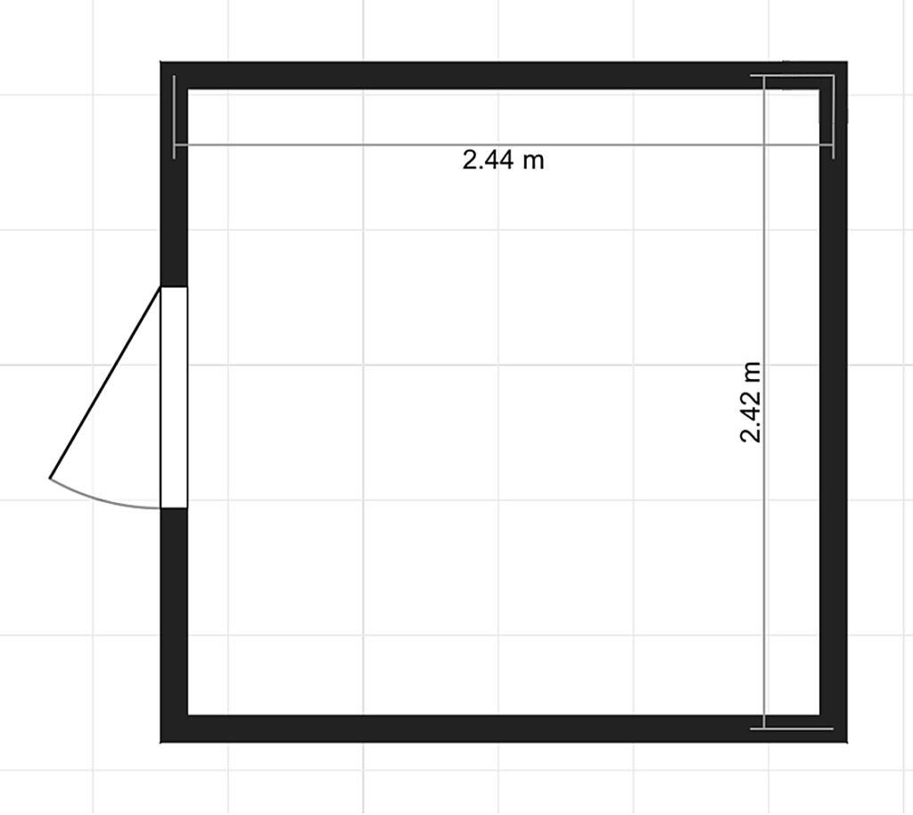 5,9 m2 depotrum i Odder - Størrelse L