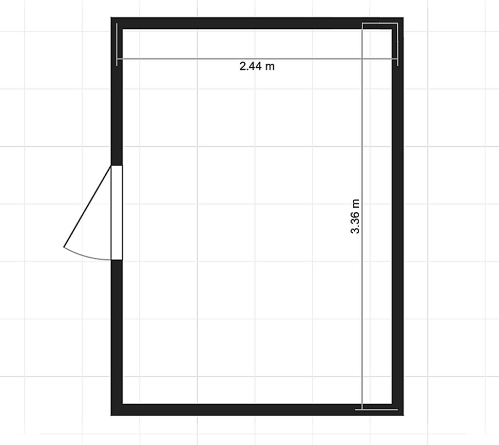 8,8 m2 depotrum i Odder - Størrelse XL